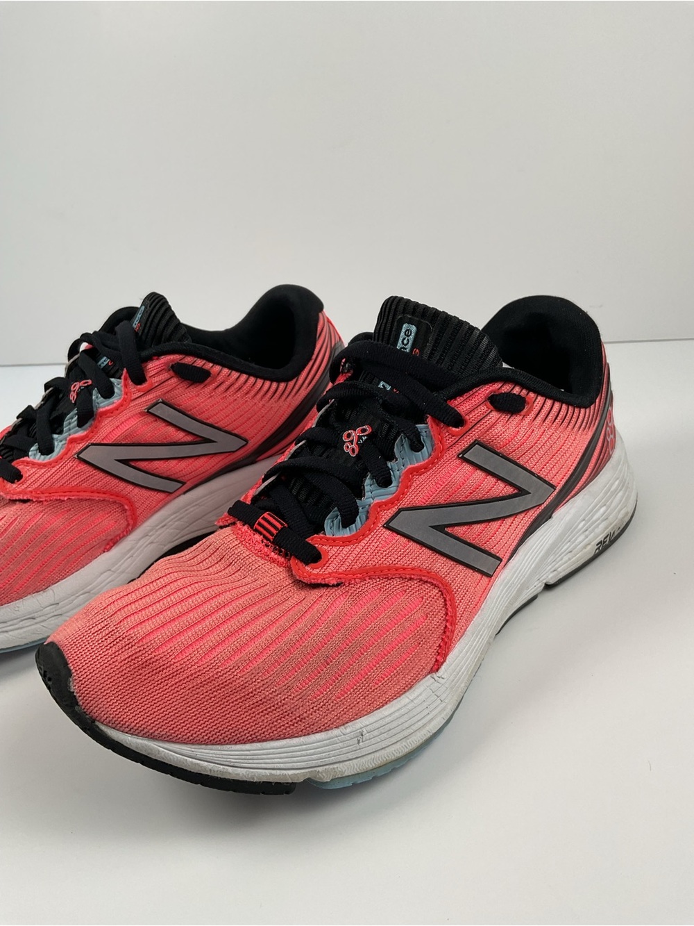 New Balance Fresh Foam Running Shoes Pink Coral Women’s Size 8.5 Athletic - Picture 4 of 10